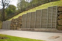 Rock gardens and retaining walls